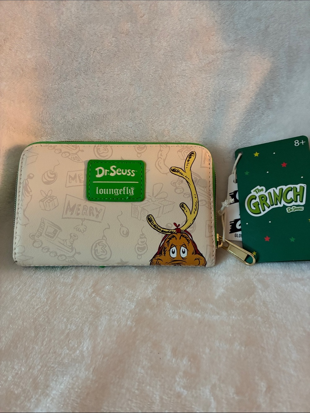 Loungefly The Grinch/Dr Seuss Zip Wallet